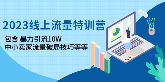 2023线上流量特训营：中小卖家流量破局技巧等等-博学库