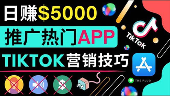 无需露脸，无需录音，无需投资，TIKTOK上传短视频，最高日入5000美元-博学库