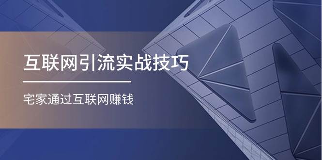 互联网引流实操技巧(适合微商，吸引宝妈)，宅家通过互联网赚钱（17节）-博学库