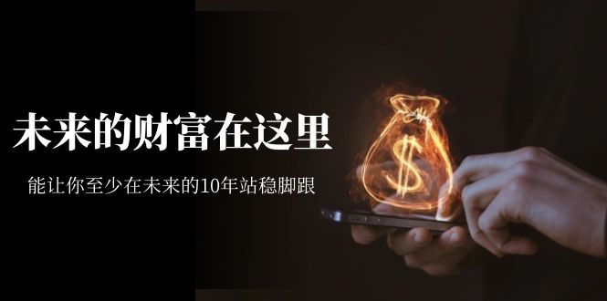 某收费文章《未来的财富在这里》能让你至少在未来的10年站稳脚跟-博学库